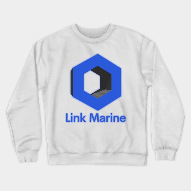 Link Marine Crewneck Sweatshirt by Abili-Tees